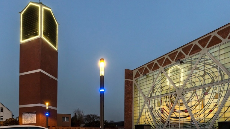 Kirchturmsanierung Kulturkirche Heilig Kreuz