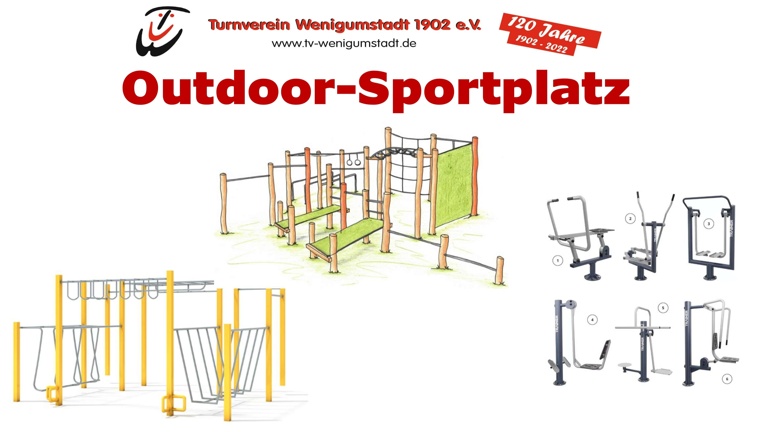 TVW Outdoor-Sportplatz-Fitnessgeräte