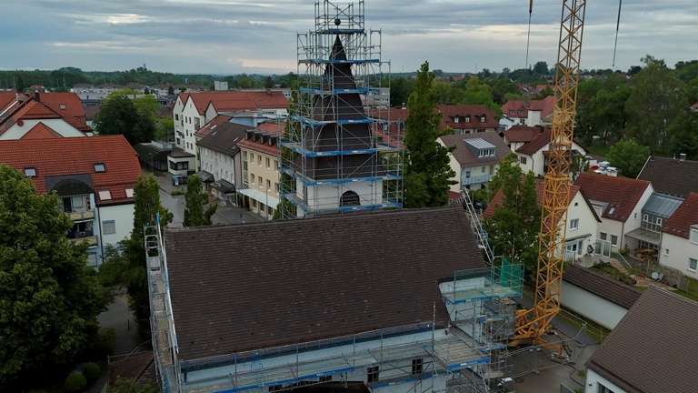 PV-Module für`s Kirchendach Hoffnungskirche Buchloe