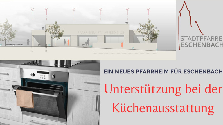EIne Küche für das neue Pfarrheim