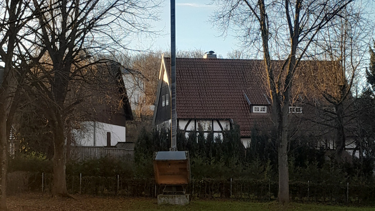 Umsetzung der Vogelstange Schützenbruderschaft Hoppecke