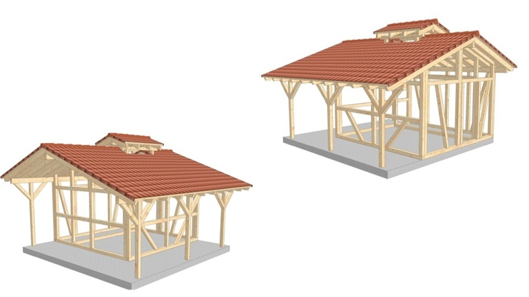 Erneuerung der Grillhütte am Rasenplatz