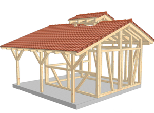 Erneuerung der Grillhütte am Rasenplatz