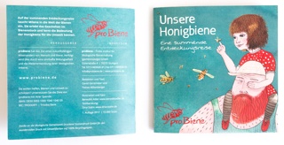 Ein Kinderbüchlein  „ Unsere Honigbiene “