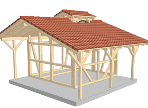 Erneuerung der Grillhütte am Rasenplatz