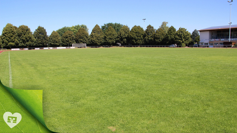 Mähroboter für das Bachgaustadion