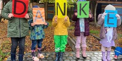 Spielgeräte für das Kinderhaus Blauland in Thüngersheim