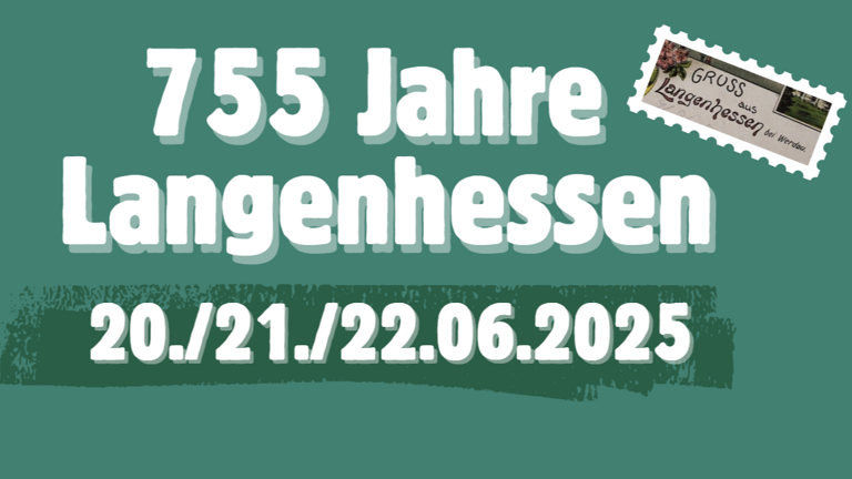 755 Jahrfeier Langenhessen