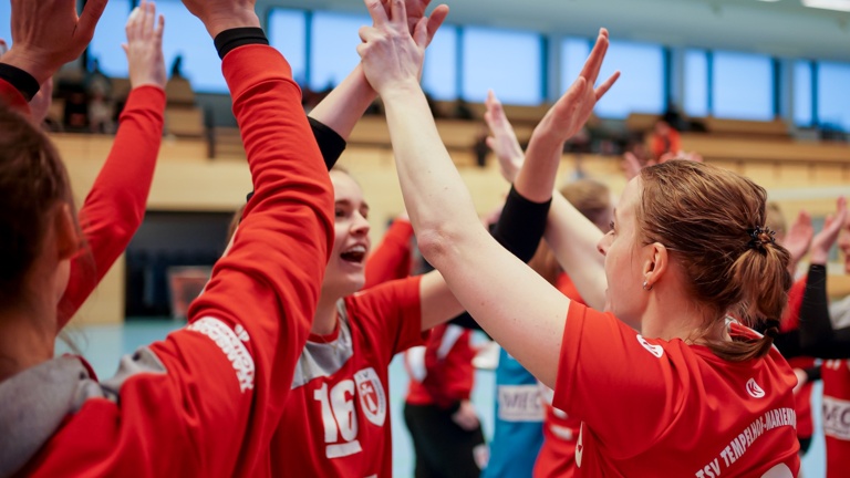 Volleyball-Regionalliga-Damen-Team 2024