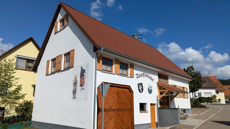 Austausch alter Holzfenster der Zunftstube