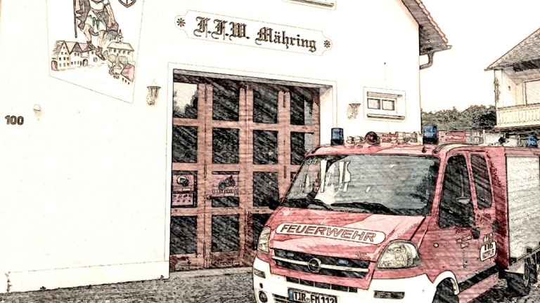 Restaurierung Vereinsfahne FF Mähring