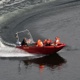 Motorbootfahrt mit dem DLRG Rettungsboot